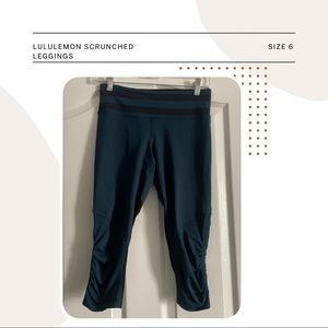 Lululemon Scrunched Leggings